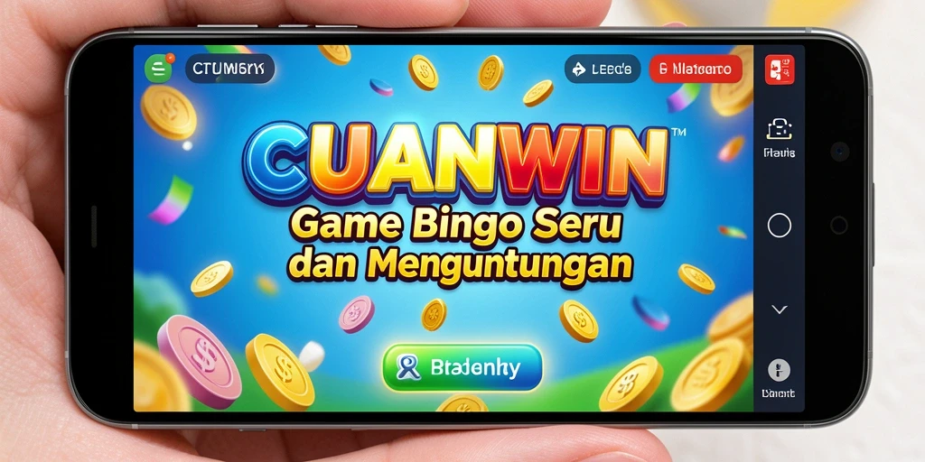 Tampilan gameplay seru permainan Bingo di CUANWIN.