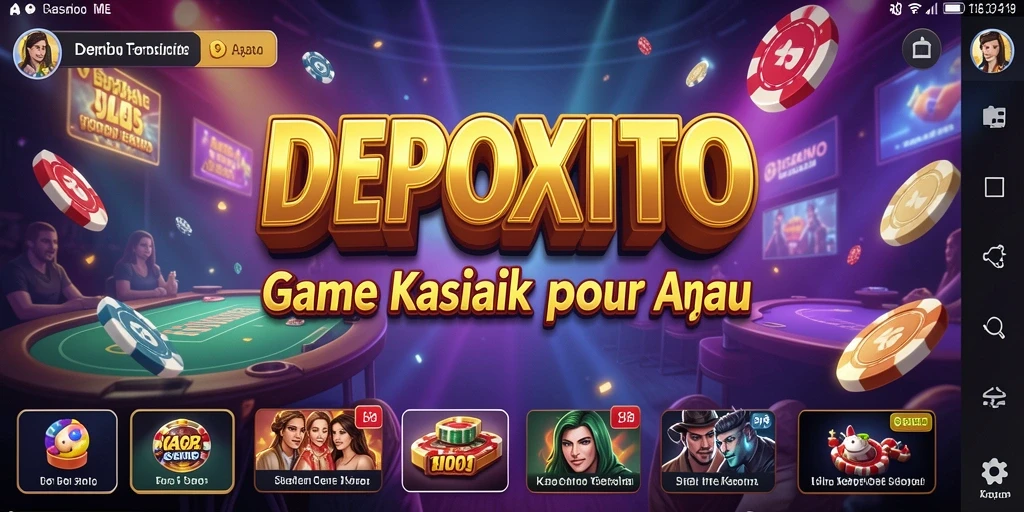 Tampilan gameplay seru DEPOXITO yang memukau.