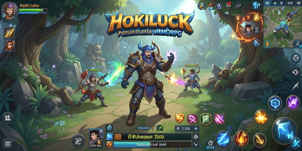 Gameplay seru di dunia HOKILUCK yang memukau.