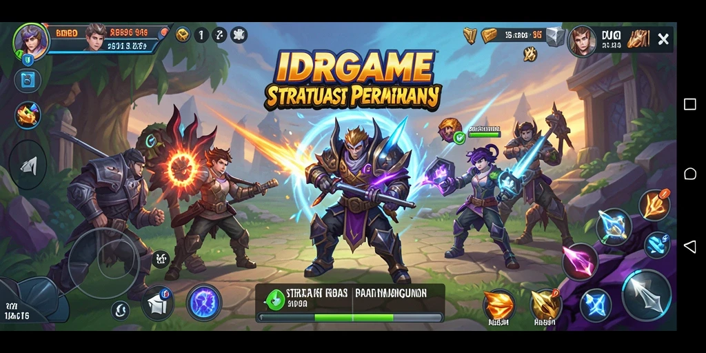 Tampilan gameplay menarik dari IDRGAME dengan strategi yang menantang.