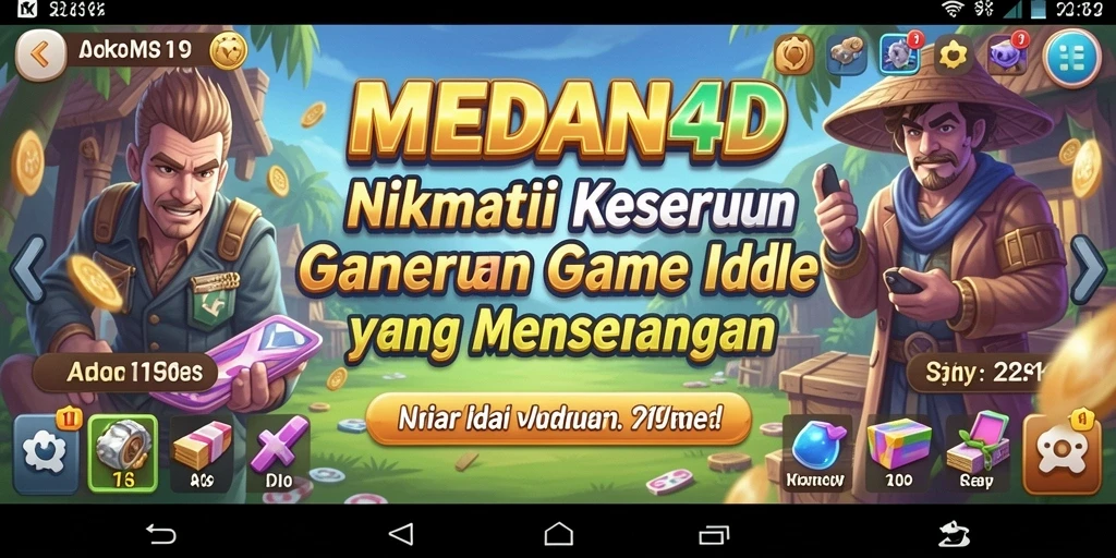 Tampilan gameplay MEDAN4D yang menarik dan mengasyikkan.