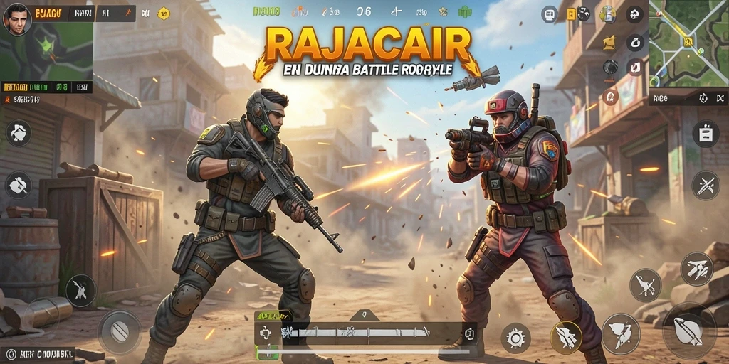Gameplay intens RAJACAIR yang menyenangkan dan penuh aksi.