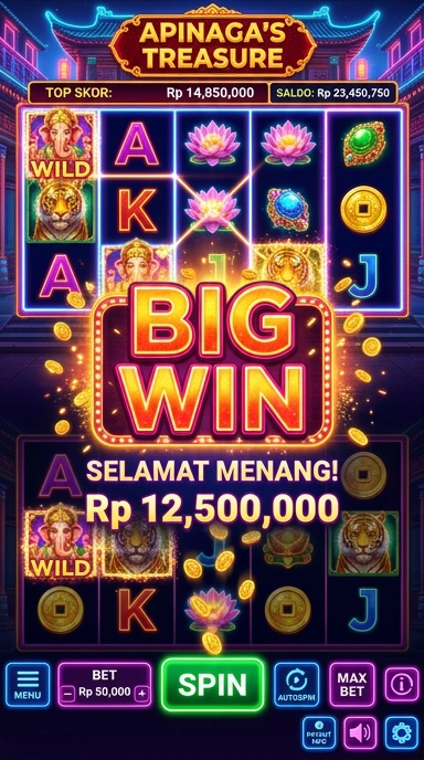 Screenshot fitur pencarian cepat di apinaga untuk menemukan aplikasi.